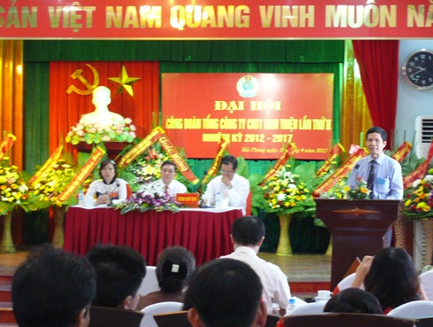 Đại hội Công đoàn Tổng Công ty CNTT Nam Triệu nhiệm kỳ 2012-2017